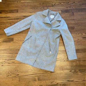 Old Navy Women’s Winter Coat with Asymmetrical Zipper